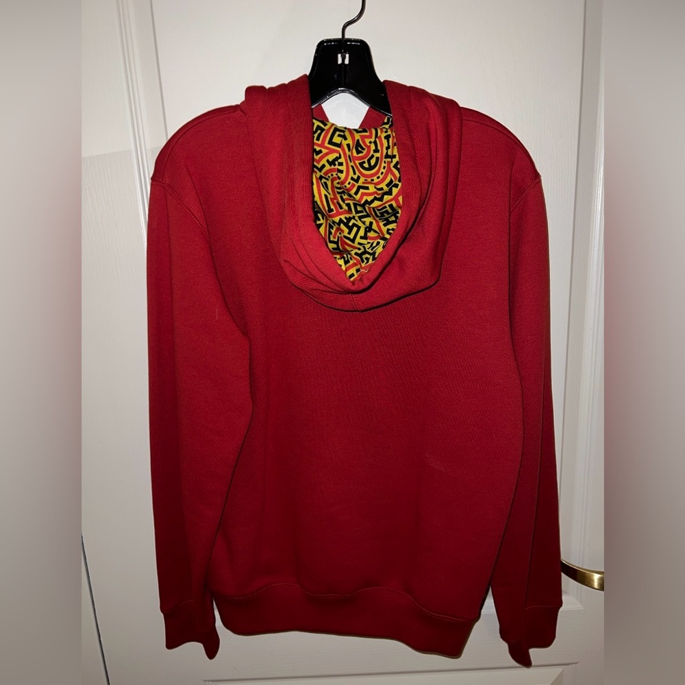 Coach x Mickey Mouse x Keith Haring UFO Disney red hoodie sweatshirt small - Picture 2 of 7